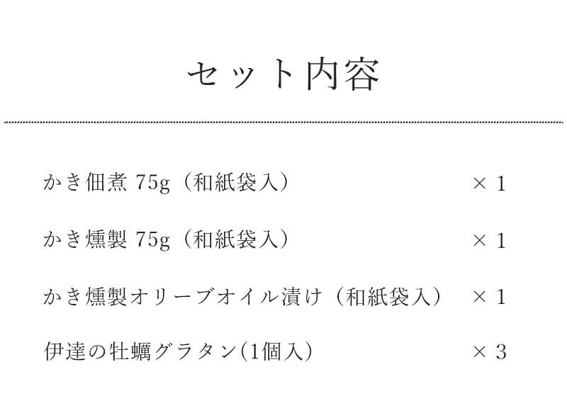 セット内容(テキストでの紹介)